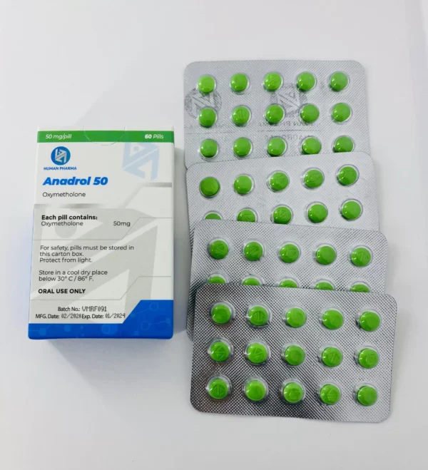 Anadrol For Sale: Get Human Pharma 50mg 60 Tabs